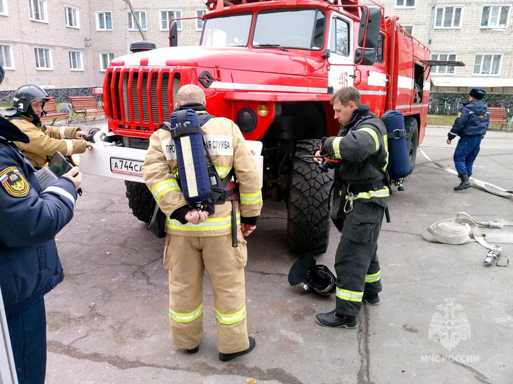 В Пучежском доме–интернате прошли учения!.