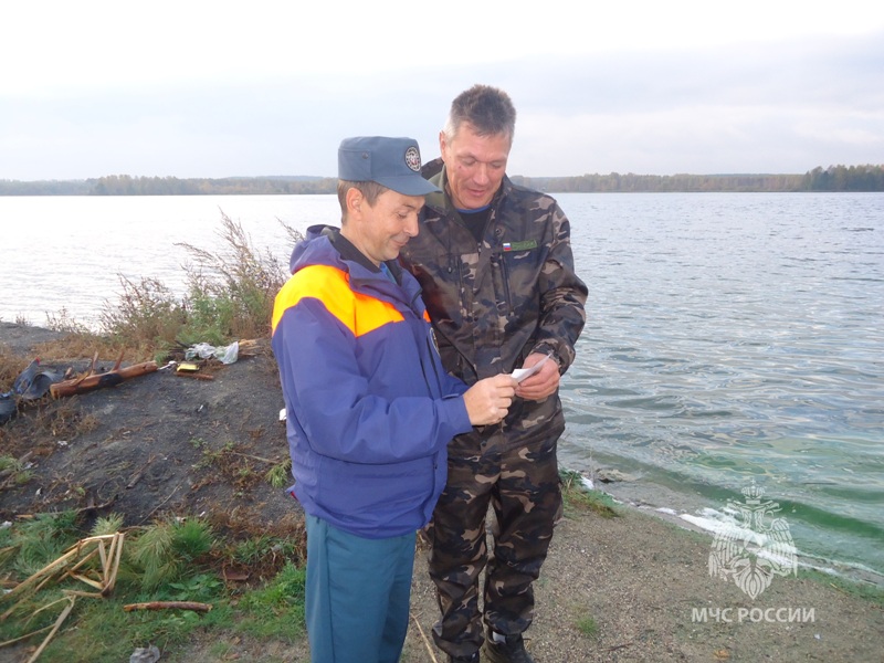 Патрулирование ГИМС в выходные.