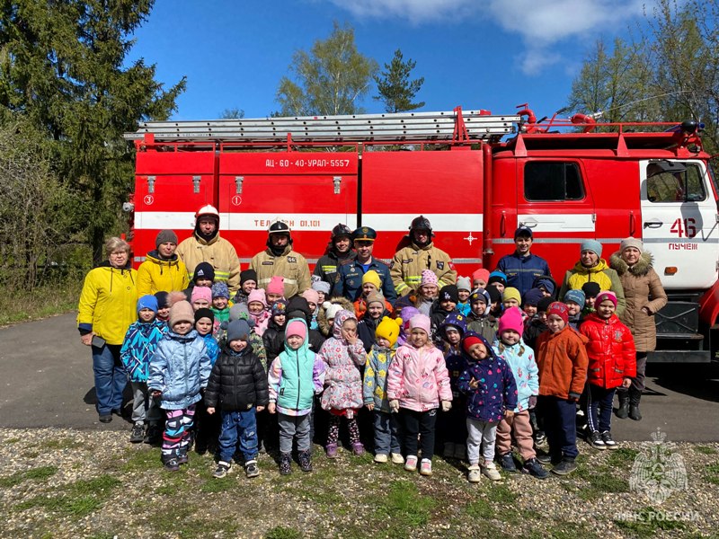 В г. Пучеж прошло занятие с детьми!.