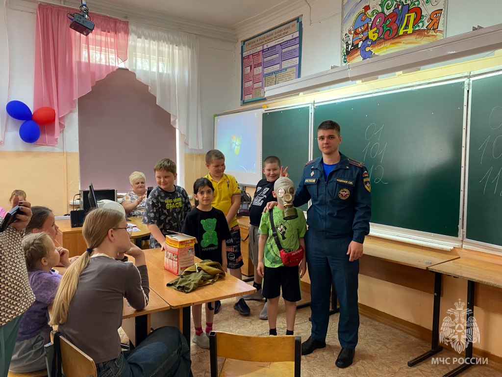 В МОУ &quot;Лицей г. Пучеж&quot; прошли занятия с детьми!.