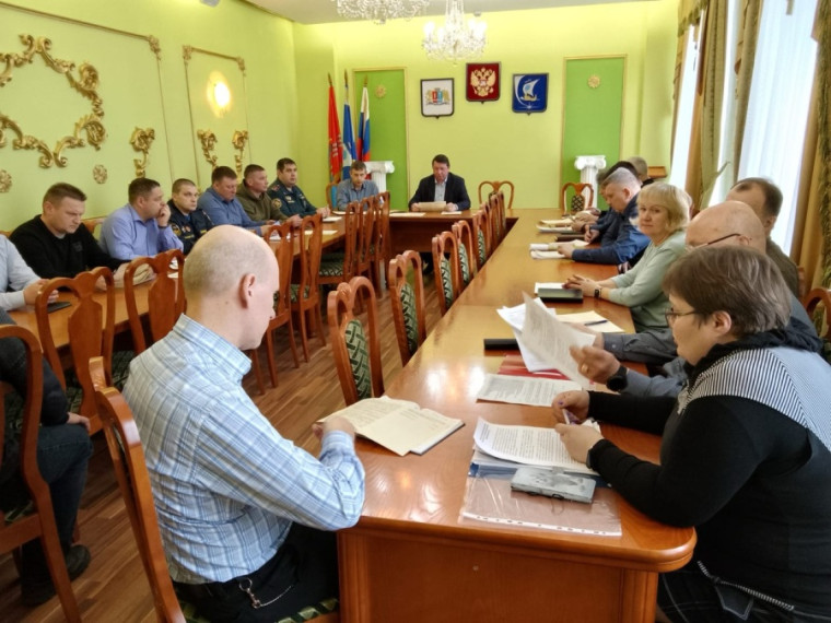 В Пучежском муниципальном районе проведено заседание КЧС и ОПБ!. В Пучежском муниципальном районе проведено заседание КЧС и ОПБ!.